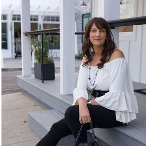 Elegant Off-Shoulder White Blouse